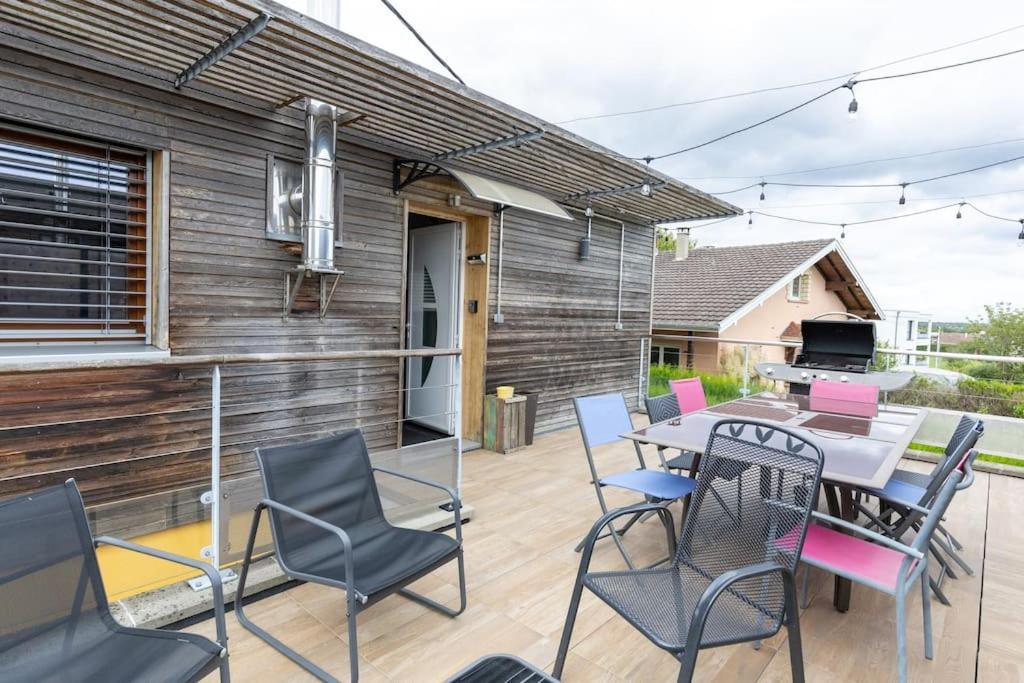 Agreable Maison A La Campagne Schlierbach Luaran gambar